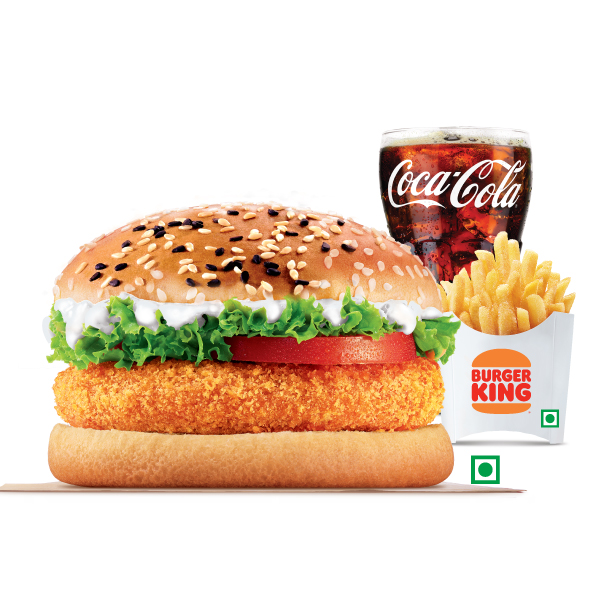 BK Veggie Burger Combo (Med)