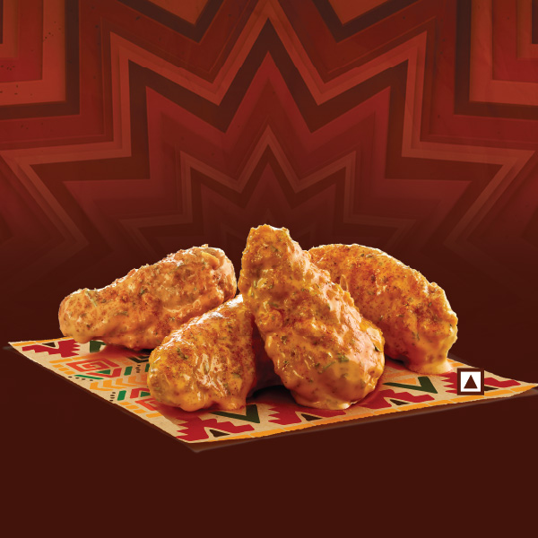 Peri Peri Chicken Wings (4pc),